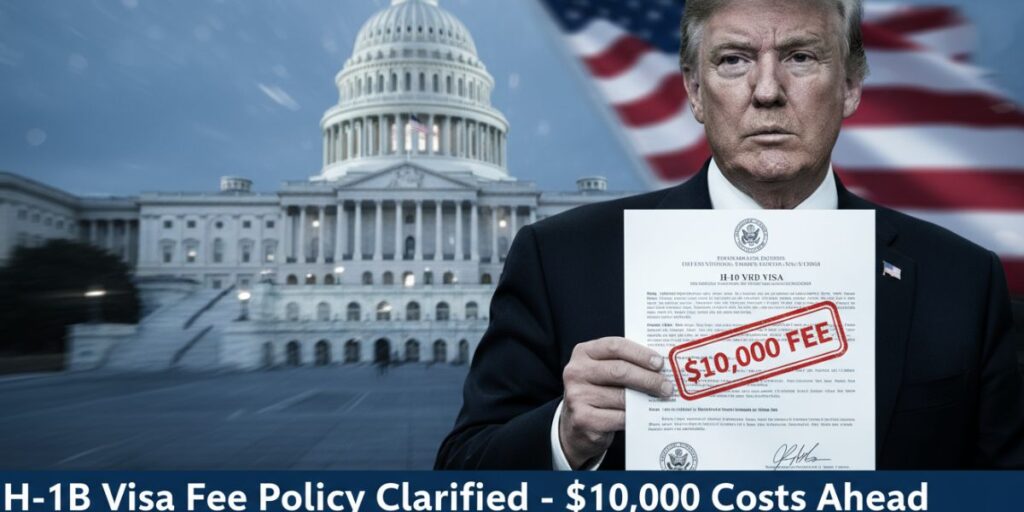 H-1B Visa fee policy clarified-$100000 costa ahead